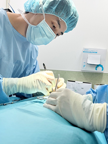 当クリニックで幅広い外科手術が可能になりました